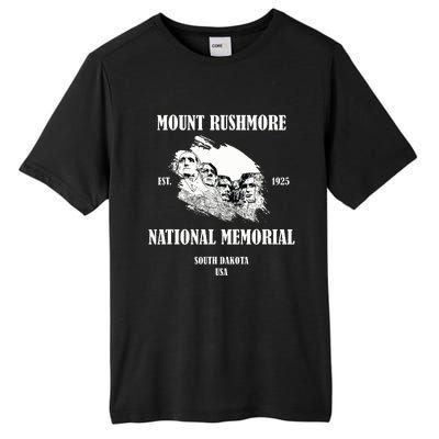 Mount Rushmore National Memorialsouth Dakota United States Of America Tall Fusion ChromaSoft Performance T-Shirt