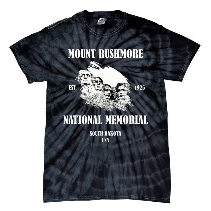 Mount Rushmore National Memorialsouth Dakota United States Of America Tie-Dye T-Shirt