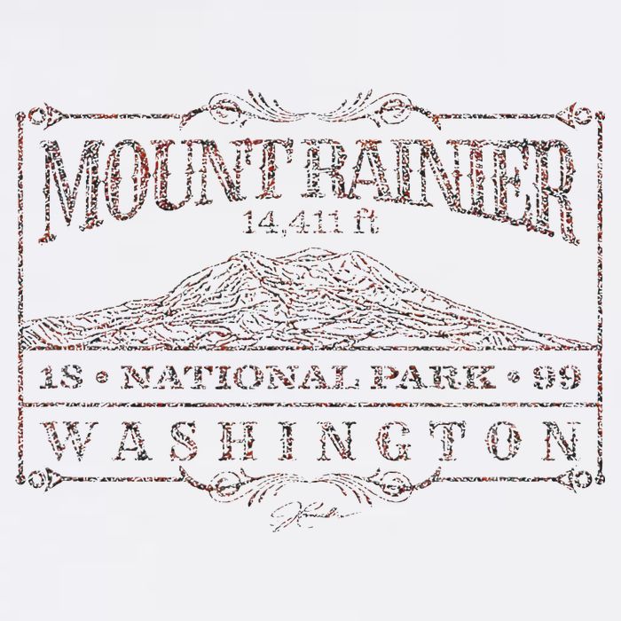 Mount Rainier National Park Doggie Tank