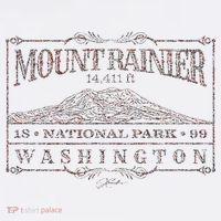 Mount Rainier National Park Tall T-Shirt