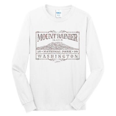 Mount Rainier National Park Tall Long Sleeve T-Shirt