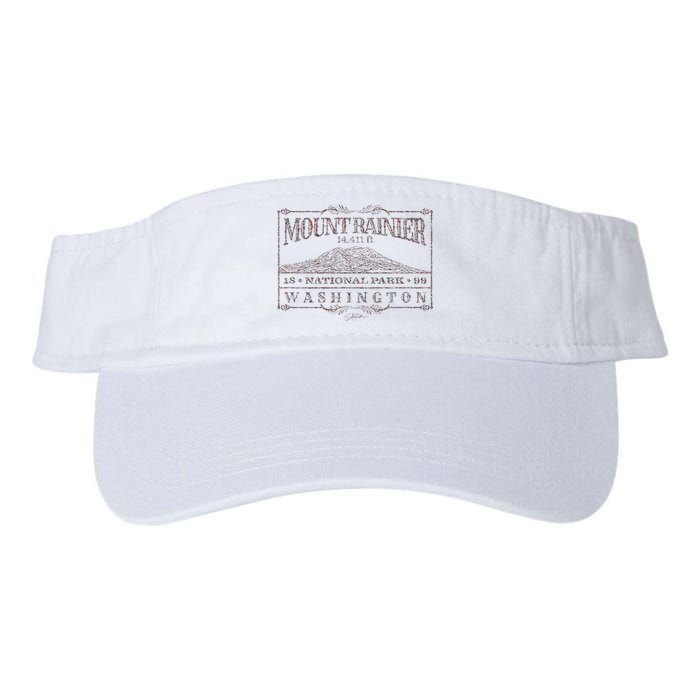 Mount Rainier National Park Valucap Bio-Washed Visor