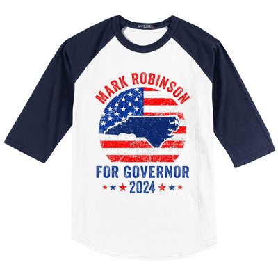 Mark Robinson North Carolina For Governor Election Baseball Sleeve Shirt