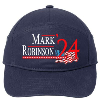 Mark Robinson North Carolina For Governor Election 2024 7-Panel Snapback Hat