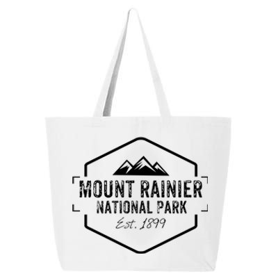 Mount Rainier National Park Gift Cascade Mountains 25L Jumbo Tote