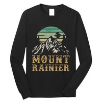 Mount Rainier National Park Merchandise Hiking Mt Rainier Long Sleeve Shirt