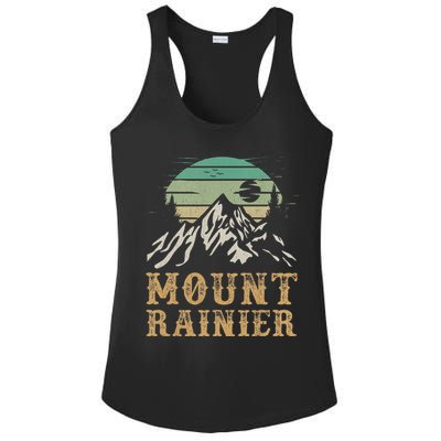 Mount Rainier National Park Merchandise Hiking Mt Rainier Ladies PosiCharge Competitor Racerback Tank