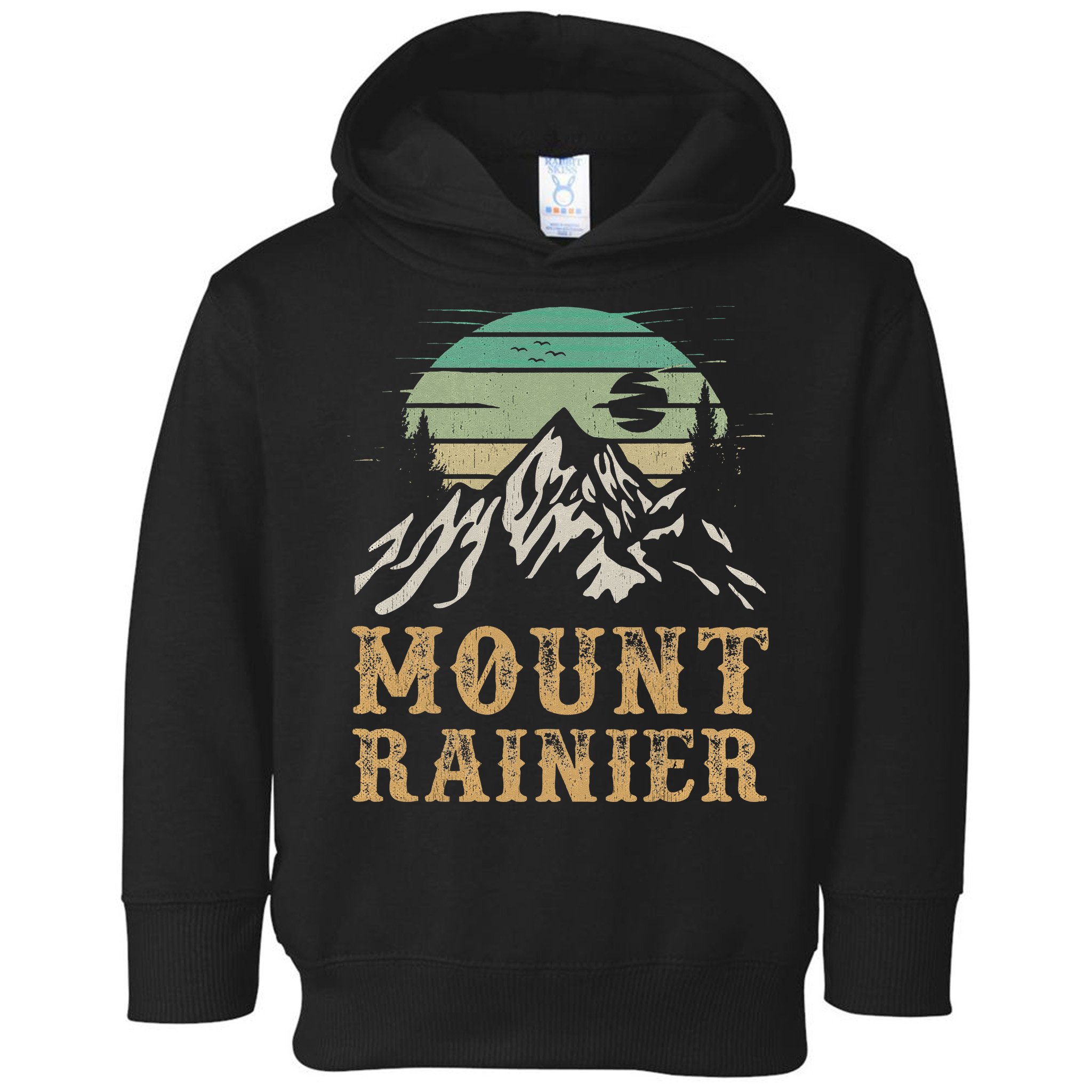 Mount Rainier National Park Merchandise Hiking Mt Rainier Toddler Hoodie
