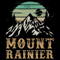 Mount Rainier National Park Merchandise Hiking Mt Rainier Toddler Hoodie