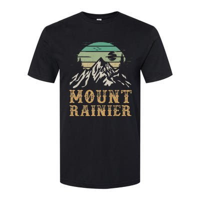 Mount Rainier National Park Merchandise Hiking Mt Rainier Softstyle® CVC T-Shirt