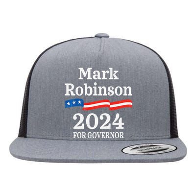 Mark Robinson North Carolina For Governor Election 2024 Flat Bill Trucker Hat