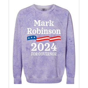 Mark Robinson North Carolina For Governor Election 2024 NC Premium Colorblast Crewneck Sweatshirt