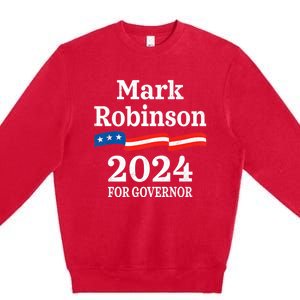 Mark Robinson North Carolina For Governor Election 2024 NC Premium Premium Crewneck Sweatshirt