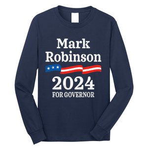 Mark Robinson North Carolina For Governor Election 2024 NC Premium Long Sleeve Shirt