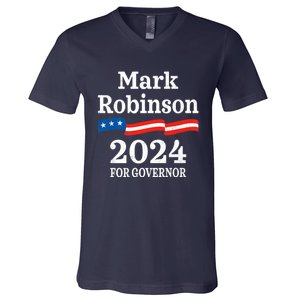 Mark Robinson North Carolina For Governor Election 2024 NC Premium V-Neck T-Shirt