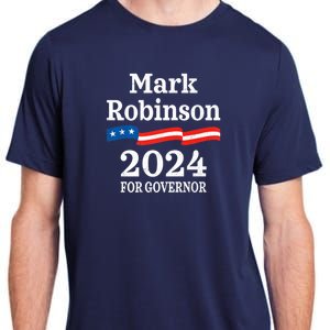 Mark Robinson North Carolina For Governor Election 2024 NC Premium Adult ChromaSoft Performance T-Shirt