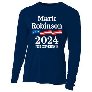 Mark Robinson North Carolina For Governor Election 2024 NC Premium Cooling Performance Long Sleeve Crew