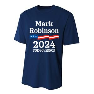 Mark Robinson North Carolina For Governor Election 2024 NC Premium Performance Sprint T-Shirt