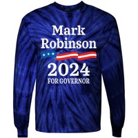 Mark Robinson North Carolina For Governor Election 2024 NC Premium Tie-Dye Long Sleeve Shirt