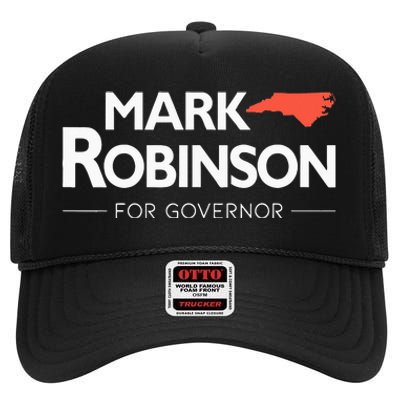 Mark Robinson North Carolina For Governor Election 2024 NC High Crown Mesh Back Trucker Hat