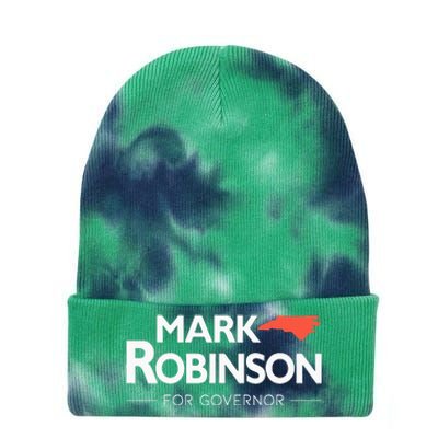 Mark Robinson North Carolina For Governor Election 2024 NC Tie Dye 12in Knit Beanie