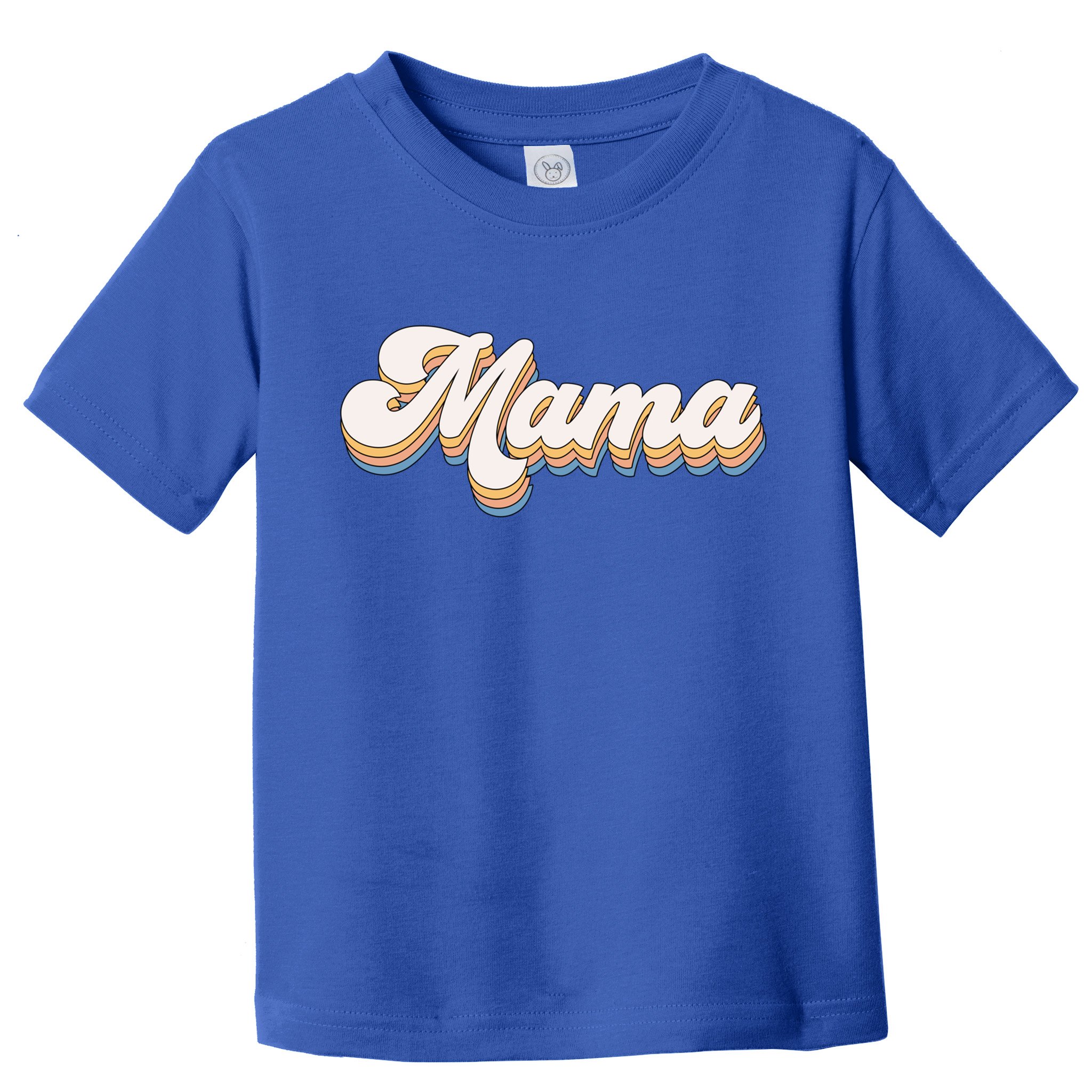 Mama Retro New Mom Funny Gift Toddler T-Shirt