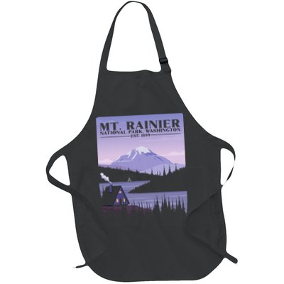 MT. Rainier National Park Hiking Vacation Apron