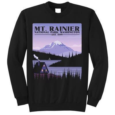 MT. Rainier National Park Hiking Vacation Sweatshirt