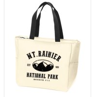Mt. Rainier National Park Love Hiking Wanderlust Zip Tote Bag