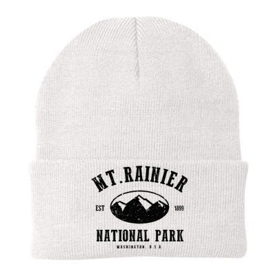 Mt. Rainier National Park Love Hiking Wanderlust Knit Cap Winter Beanie