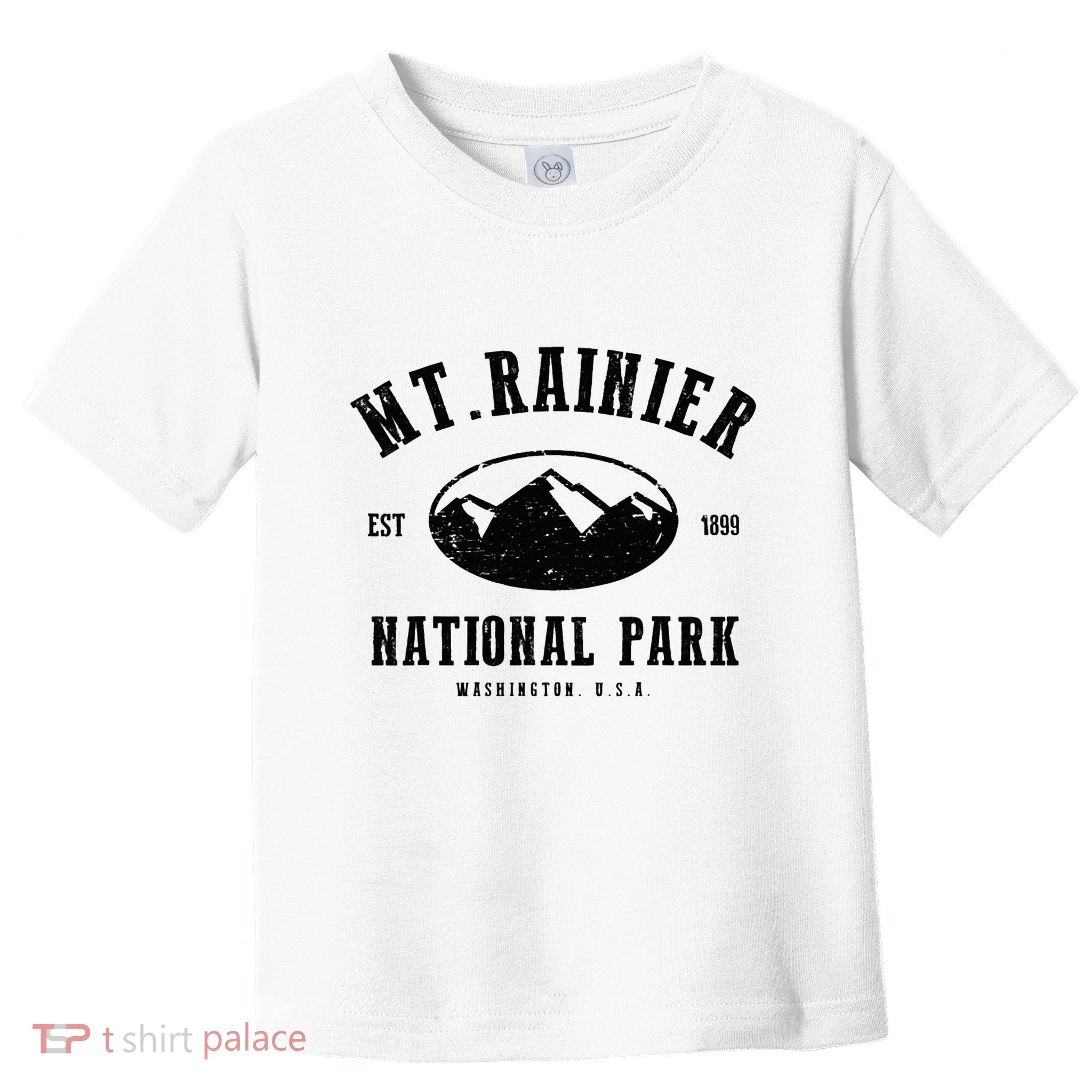 Mt. Rainier National Park Love Hiking Wanderlust Toddler T-Shirt