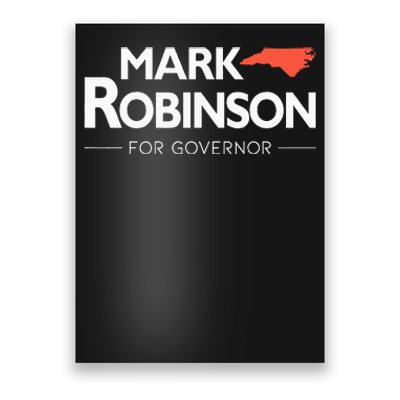 Mark Robinson North Carolina For Governor Election Poster