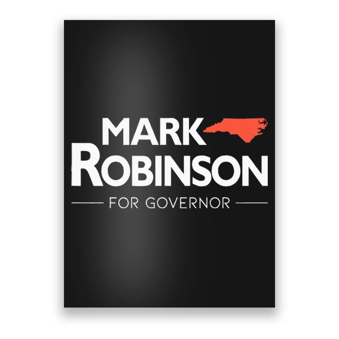 Mark Robinson North Carolina For Governor Election Poster