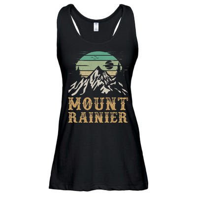 Mount Rainier National Park Merchandise Hiking Mt Rainier Ladies Essential Flowy Tank