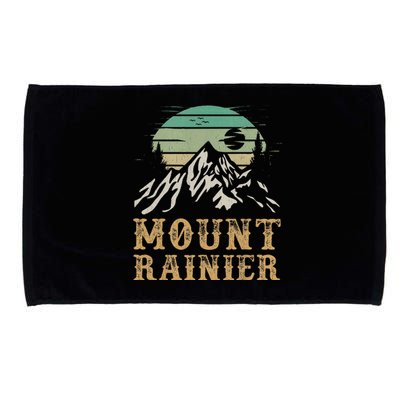 Mount Rainier National Park Merchandise Hiking Mt Rainier Microfiber Hand Towel