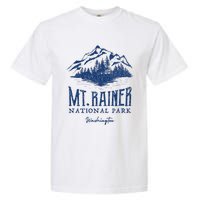 Mt. Rainier National Park Vintage Mountains Graphic Garment-Dyed Heavyweight T-Shirt