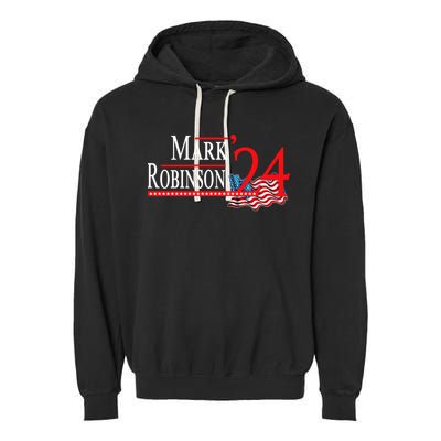 Mark Robinson North Carolina For Governor Election 2024 Garment-Dyed Fleece Hoodie