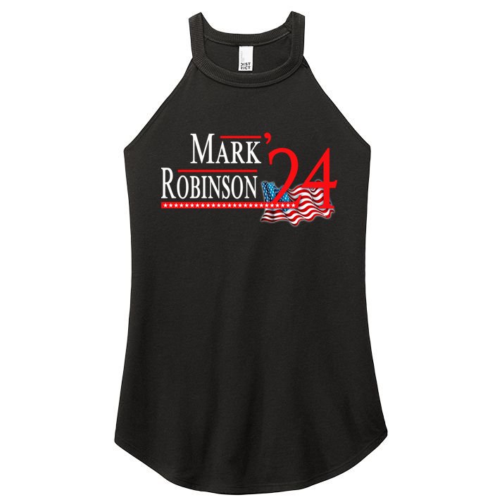 Mark Robinson North Carolina For Governor Election 2024 Women's Perfect Tri Rocker Tank