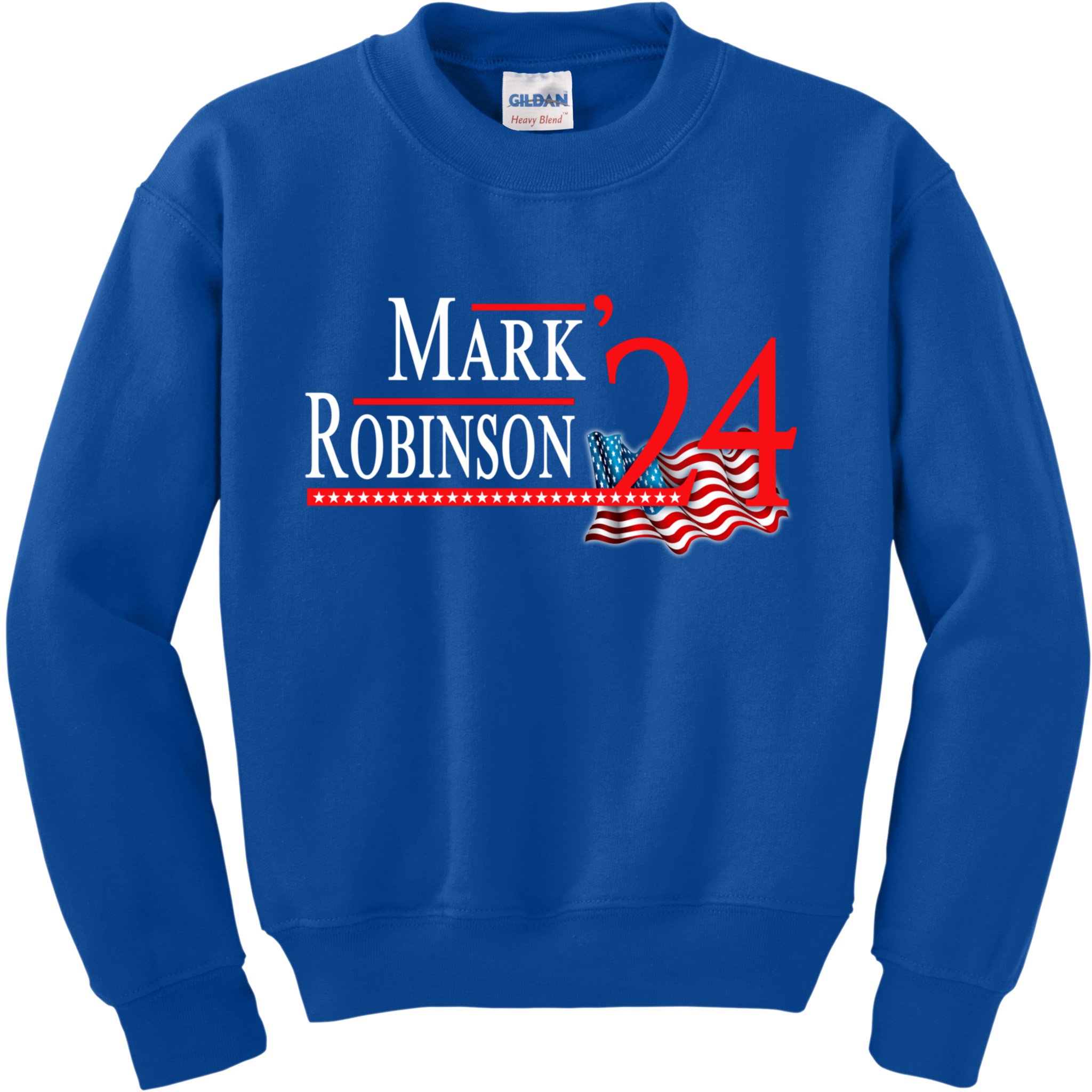 Mark Robinson North Carolina For Governor Election 2024 Kids Sweatshirt