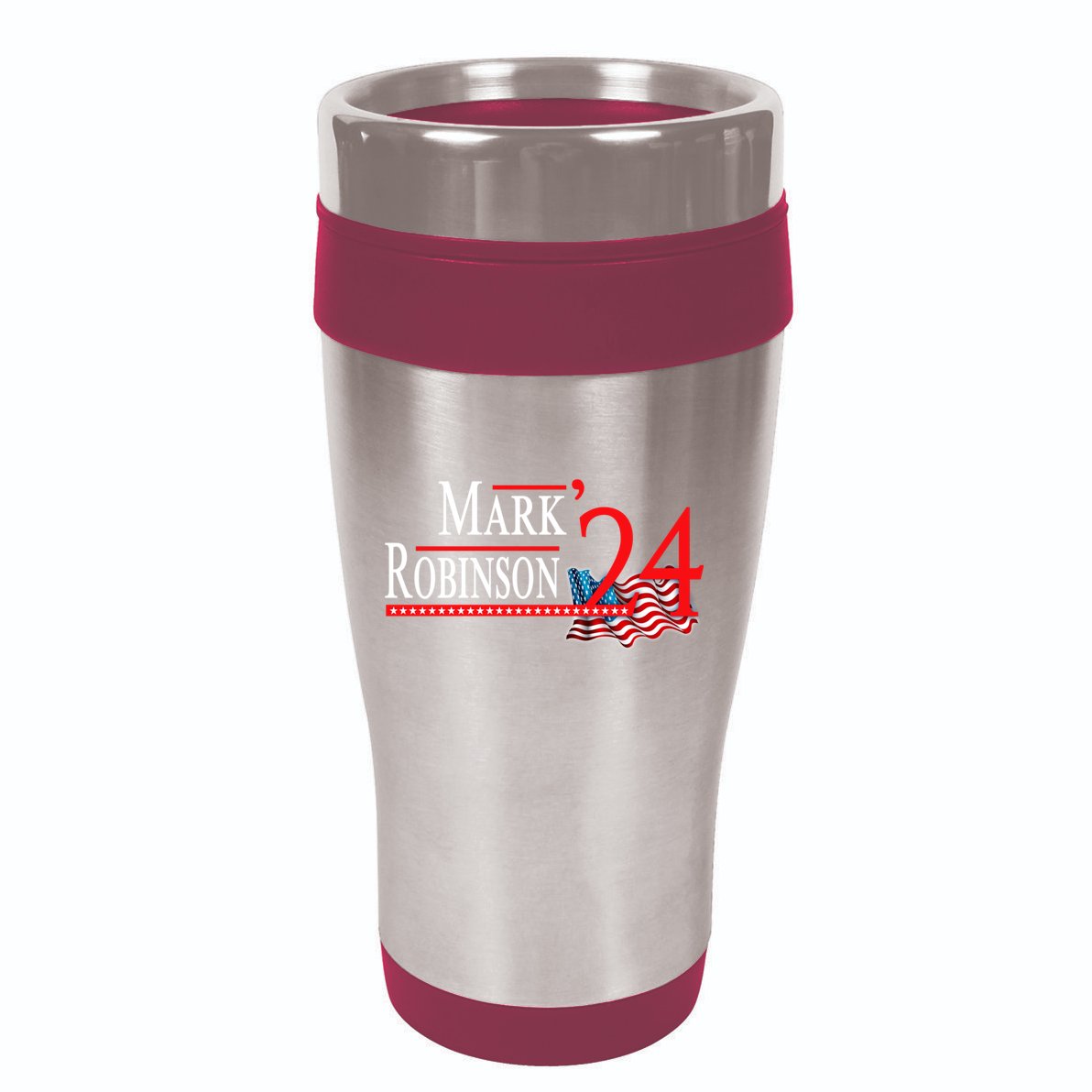Mark Robinson North Carolina For Governor Election 2024 16oz Travel Tumbler