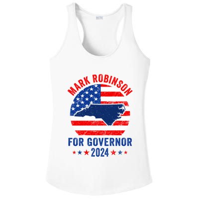 Mark Robinson North Carolina For Governor Election 2024 Ladies PosiCharge Competitor Racerback Tank