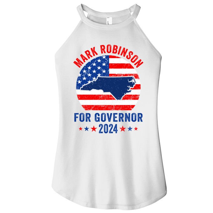 Mark Robinson North Carolina For Governor Election 2024 Women's Perfect Tri Rocker Tank