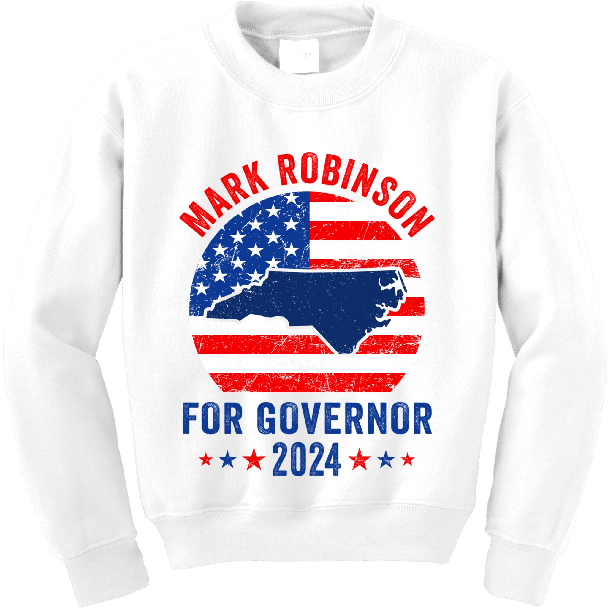 Mark Robinson North Carolina For Governor Election 2024 Kids Sweatshirt