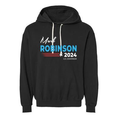 Mark Robinson North Carolina For Governor Election 2024 Garment-Dyed Fleece Hoodie