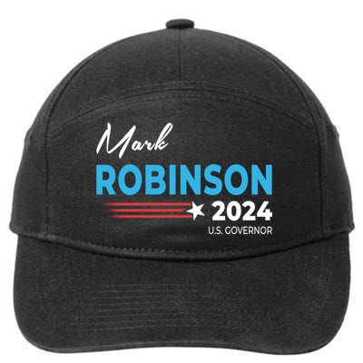 Mark Robinson North Carolina For Governor Election 2024 7-Panel Snapback Hat