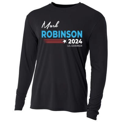 Mark Robinson North Carolina For Governor Election 2024 Cooling Performance Long Sleeve Crew