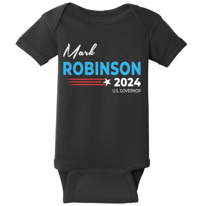 Mark Robinson North Carolina For Governor Election 2024 Baby Bodysuit