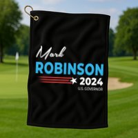 Mark Robinson North Carolina For Governor Election 2024 Golf Towel