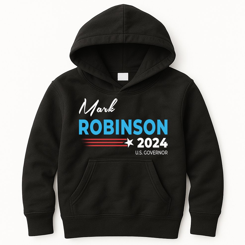Mark Robinson North Carolina For Governor Election 2024 Kids Hoodie