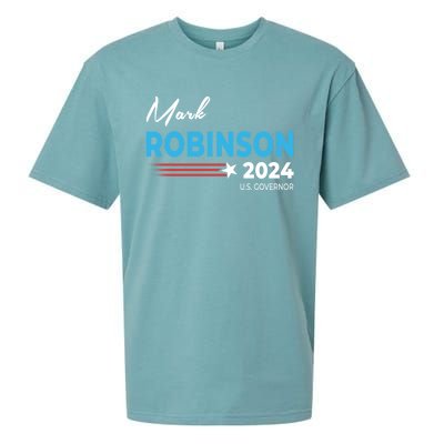 Mark Robinson North Carolina For Governor Election 2024 Sueded Cloud Jersey T-Shirt